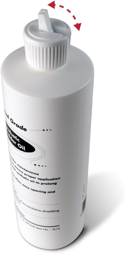 Aurora AU1580MA Professional Grade Shredder and Aurora SL16 Synthetic Shredder Oil