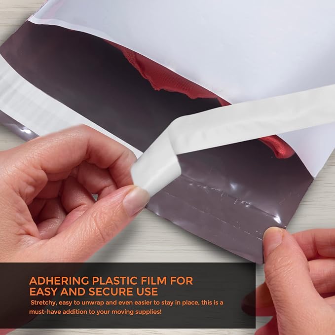 PackageZoom Poly Mailers 9x12 100 Pcs Self-Seal Shipping Envelopes For Businesses, Strong Adhesive Mailing Bags, Tear & Water-Resistant Protective Shipping Bags Light Grey