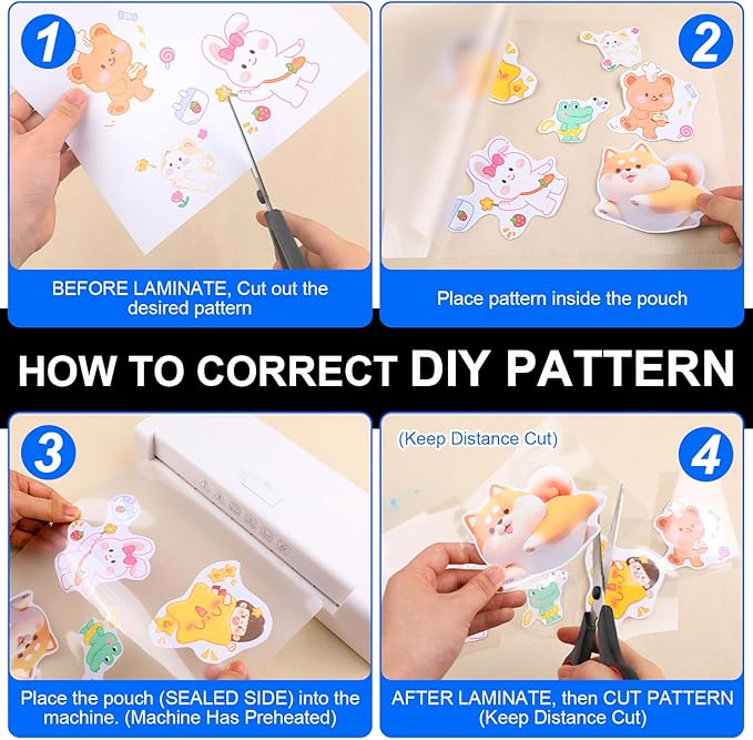 600 Pack Laminating Sheets, 3 Mil, 9 x 11.5 Inches Thermal Laminating Pouches Lamination Sheet Paper for Laminator, Clear, Letter Size, Office and School Supplies