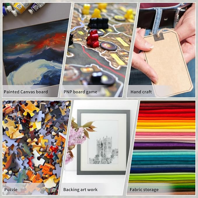 25 Pcs Book Board, Binder Board, Cover Board, Heavy Duty Chipboard for Book Binding, DIY Cardboard (Black, 8.5 x 11 Inch 80PT)