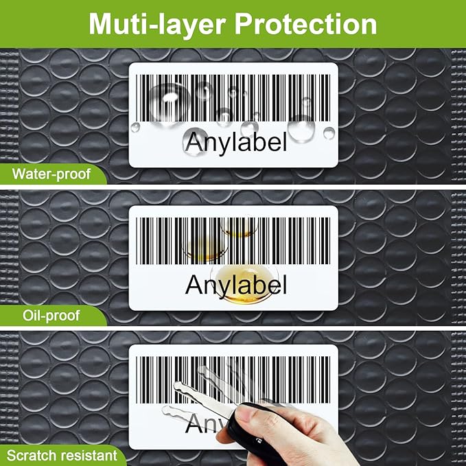 Compatible Standard Address Labels Replacement for Brother DK-1201 (1.1" X 3.5โ), Use with Brother QL Label Printers (12 Rolls + 1 Reusable Cartridge, 400 Labels/Roll)