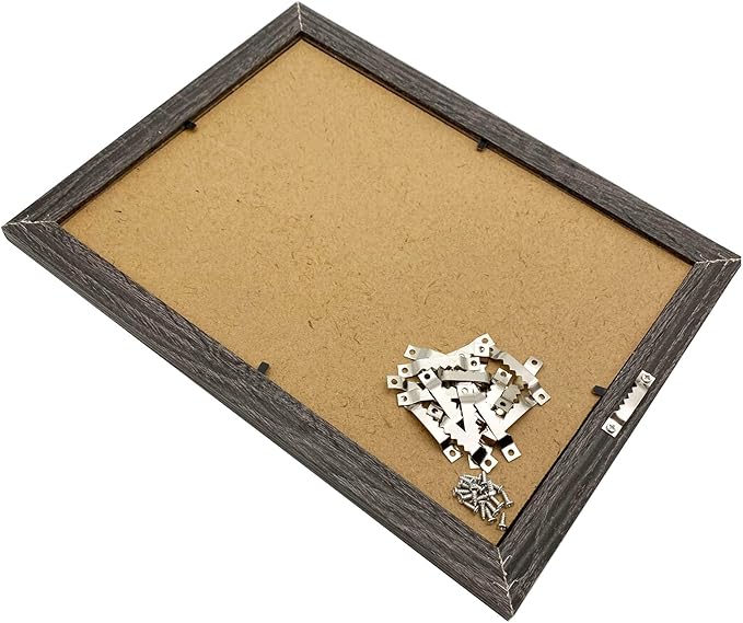 50 Pack Small Sawtooth Picture Hangers Steel Picture Hangers Picture Frames Hangers with Screws Picture Hang Solutions, for Hanging Clock Paintings Artwork Picture Frame Hook Photos (Silver)