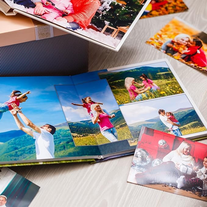 Amazon Basics Glossy Photo Paper for Inkjet Printing, 200g/m², 5 x 7 in, White, Pack of 100 Sheets