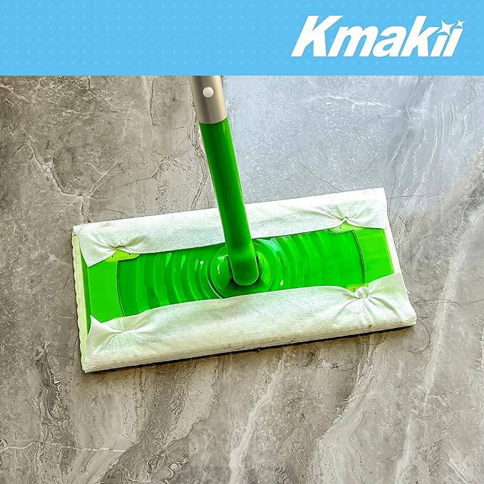 KMAKII Microfiber Dusting Cloths, Diamond Pattern, Disposable Cleaning Cloths for Floor, Furniture, Glass, Electronics, High Absorbency, Sheets, 8.7×11.8 inches (180)