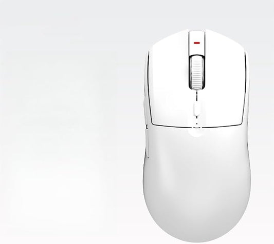 FIRSTBLOOD ONLY GAME. AJ139 59G Ultra Lightweight Wireless/Wired Gaming Mouse, White