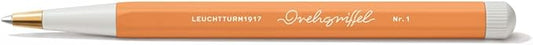 LEUCHTTURM1917 - Drehgriffel Writing Pen (Apricot) - Gel Pen with Black Ink Included