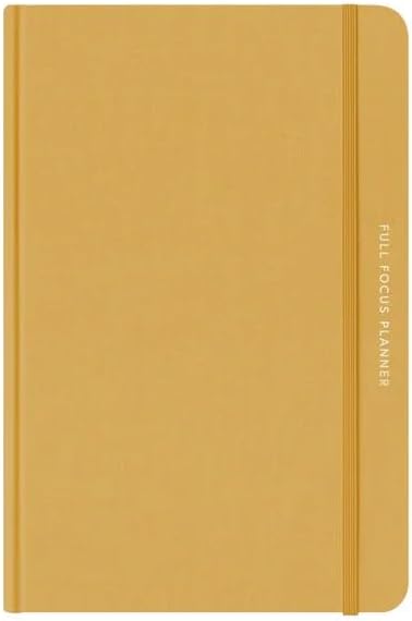 Full Focus Finch Linen Planner by Michael Hyatt - The #1 Daily Planner to Set Annual Goals, Increase Focus, Eliminate Overwhelm, and Achieve Your Biggest Goals - Hardcover
