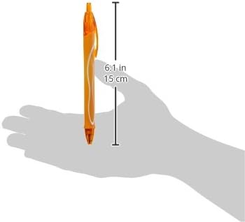 BIC Gelocity Quick Dry Gel Pens with Vivid colors and Smooth Writing, 0.7 mm Medium Point, 12-Count in Assorted Ink