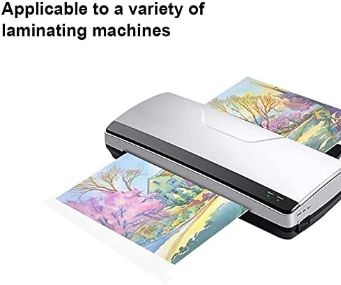 Immuson Thermal Laminating Pouches 8.9 x 11.4, 5 Mil Thickness, Crystal Clear Finish, 100 Pack