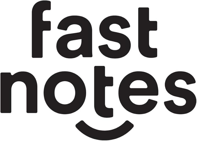 Fastnotes for Deposit ONLY Self-Inking Rubber Stamp by COLOP- Great for Office Documents, Notary, Warehouse, Accounting, Business, and Legal Documentation - Blue Ink (for Deposit ONLY- Blue)