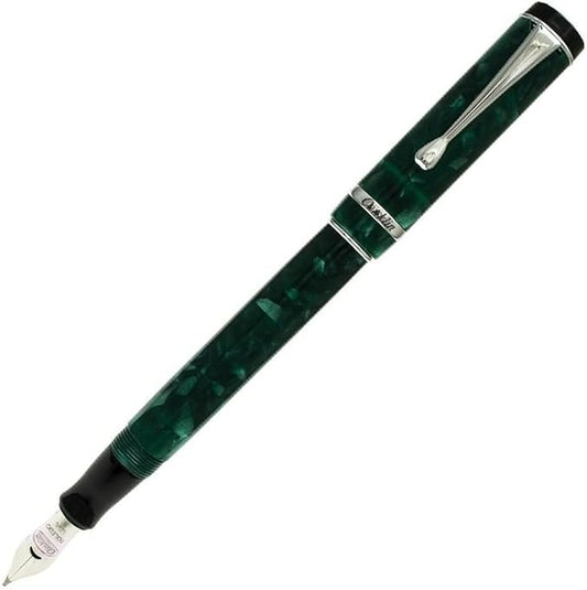 Conklin Duragraph Fountain Pen Forest Green - Extra Fine Nib, Precision Writing Instrument with Classic Design