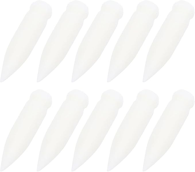 10Pcs Acrylic Marker Pen Tips - Replacement Nibs for Refillable Brush Pens - Art Supplies for Sketching and Drawing Compatible with Oil Markers