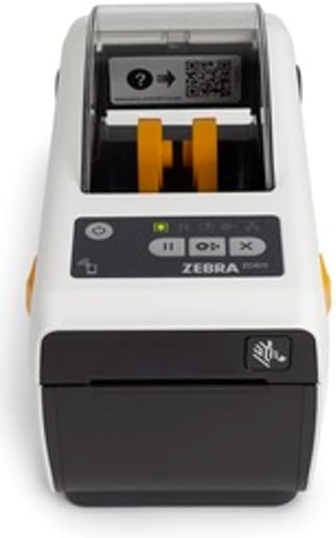 Zebra Thermal Transfer Printer (74M) ZD611, Color Touch LCD; 300 dpi, USB, USB Host, Ethernet, 802.11ac, BT4, USA/Canada, US Cord, Swiss Font, EZPL