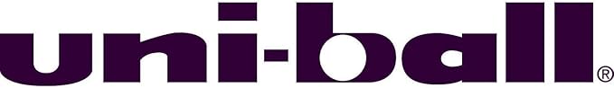 Vision Elite Rollerball Pens, Bold Point (0.8mm), Purple Ink, 3 count, Bundle with Plastic Reusable Pouch
