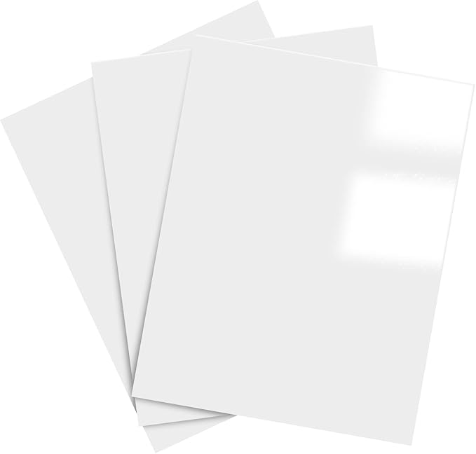 Double-Sided Heavyweight Gloss Digital C2S Cardstock – Perfect for Color Laser Printing, Flyers, Brochures, Photos | 8.5" x 11" | 100lb Cover | Acid Free, Glossy Coated on Both Sides | 200 Sheets