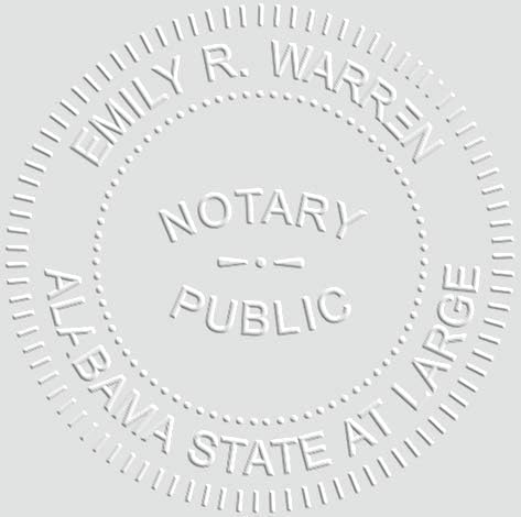 MaxMark Notary Seal Round Embosser for Indiana State - Includes Gold Burst Seal Labels (50 Count)