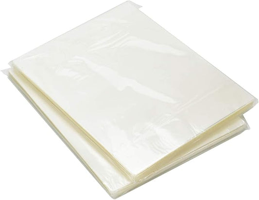 RyhamPaper Thermal Laminating Pouches, Laminating Sheets 8.9 x 11.4-Inches/Letter Size/5 mil, 100 Pack Laminator Sheets for Sealed Document, Cards, Clear Laminated Finish, Round Corner, Waterproof