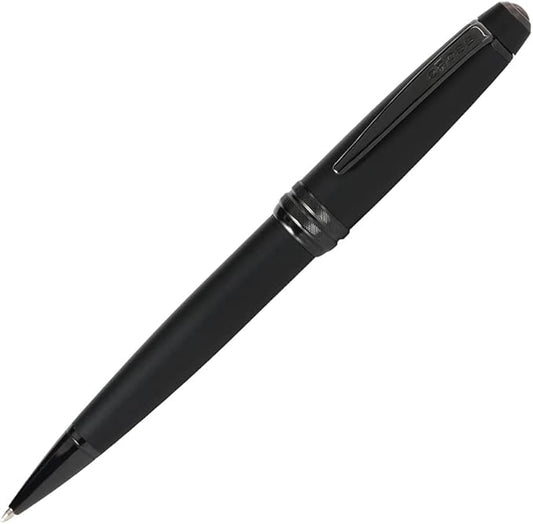Cross Bailey Refillable Ballpoint Pen Presented in a Premium Gift Box - Medium Point, Black Ink, Matte Black