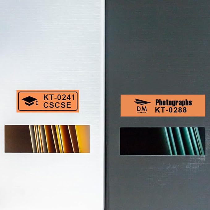 18mm Orange Label Tape Replacement for Brother TZe-B41 TZeB41 3/4" (0.7") Black on Fluorescent Orange TZe Tape Compatible with Brother P Touch Orange Tape for PTD400 PTD410 PTD600 PT2730, 3-Pack