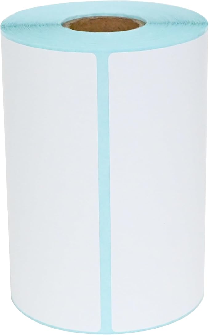 L LIKED Thermal Direct 4"X6" Shipping Label with Perforated Rolls of 150 Labels Great Use for Postage, Mailing & Shipping Labels -1 Rolls