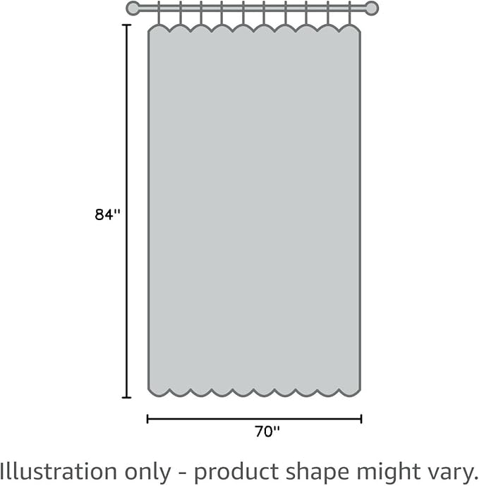 BONZER Room Divider Curtain Total Privacy Wall Noise Reducing Wide Blackout Curtains for Patio Sliding Glass Door, 84L x 70W Inch (7L x 5.8W ft), 1 Panel, Khaki