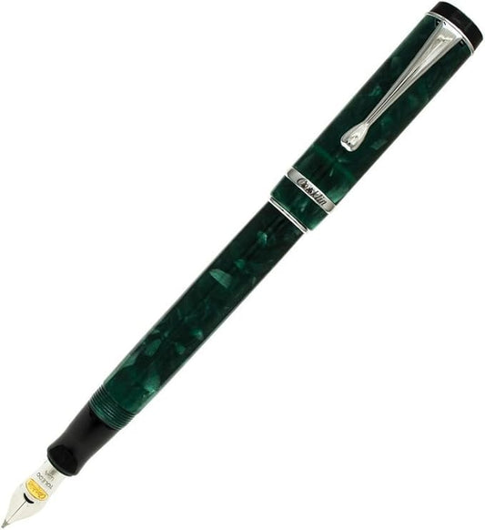 Conklin Duragraph Fountain Pen Forest Green - Medium Nib, Timeless Luxury for Professional Writing, Premium Craftsmanship