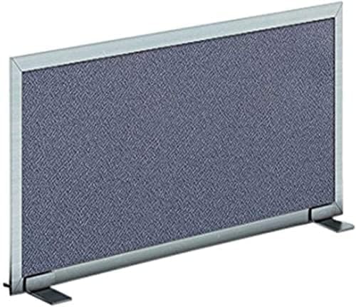 OBEX Acoustical Free Standing Privacy Screen, Cubicle Accessories Desk Privacy Panel, Desk Dividers for Office, Office Furniture Partitions Portable Sound Proof Dividers, 12" x 66", Twilight
