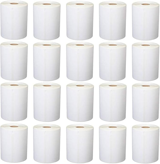 40 Rolls 4XL Labels 4" x 6" Address Shipping Labels 1744907 Compatible for 4XL LabelWriter, 220 Labels/Roll
