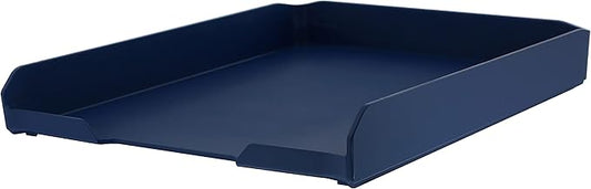 Bostitch Office Konnect Letter Tray, Fits 9.75" x 12" Sized Documents, Blue