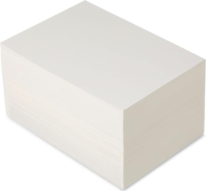 TaoBary 300 Pcs Watercolor Paper Sheet Bulk White Cold Press Paper Pack 110 lb 230 GSM Sketch Painting Watercolor Pad for Watercolorist Beginning Artists Adults Drawing Craft(8 x 12 Inch,230 GSM)