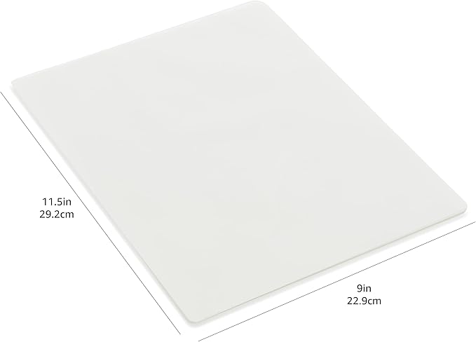 Amazon Basics Clear Thermal Laminating Plastic Paper Laminator Sheets, 3 mil, 11.5 x 9.0-Inch, 100-Pack