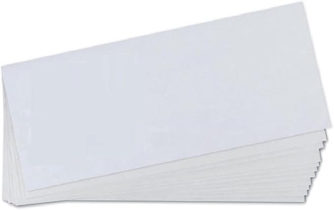 Aimoh #10 Security SelfSeal Envelopes – 20 Qty |No Window, EnveGuard, 4⅛ x 9½", White, 24 LB, 20 Count (34120)