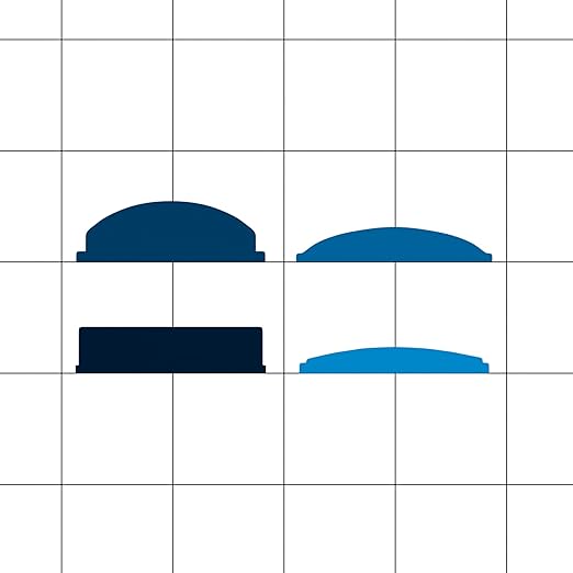 23 Gallon Gray Slim Jim Trash Can with Flat Lid with Handle