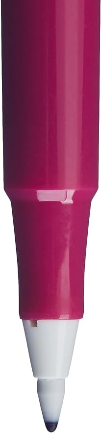 Amazon Basics Felt Tip Marker Pens, Versatile for Writing, Drawing, and Journaling, Assorted Colors, 12-Pack