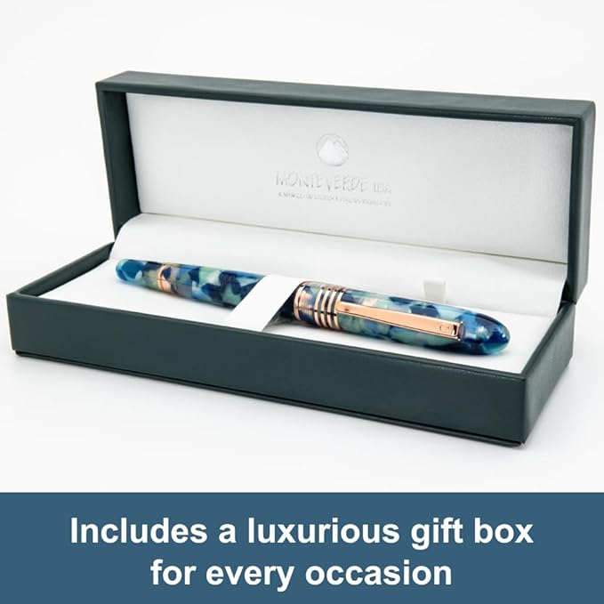 Monteverde Blue Mountain Fountain Pen - F