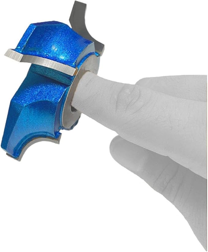 1/4 Round Shaper Cutter, Carbide Tipped, 3/4", 1", 1-1/4" Corner Round, Heavy-Duty, Customizable Radius & Bore