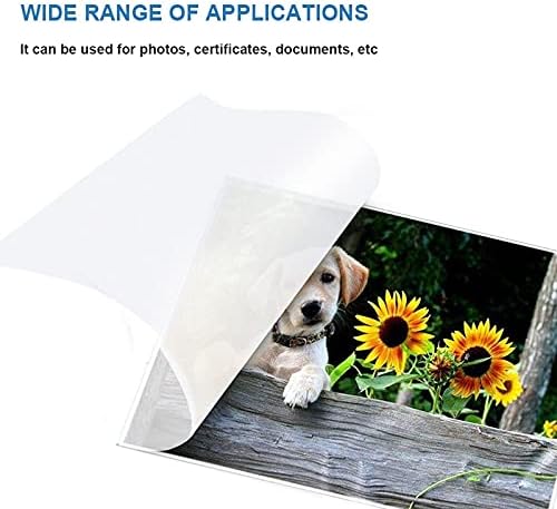 Immuson Thermal Laminating Pouches 8.9 x 11.4, 5 Mil Thickness, Crystal Clear Finish, 100 Pack