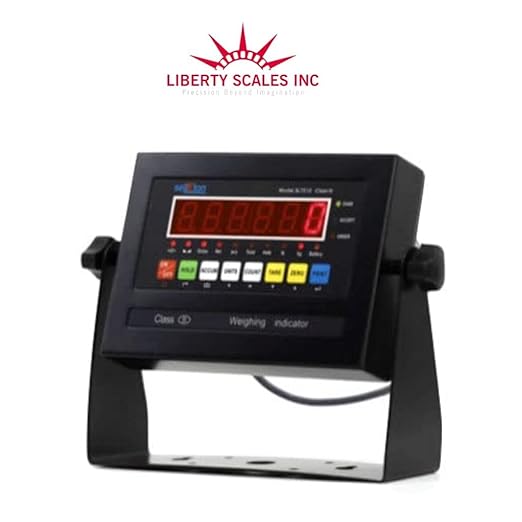 Liberty LS-800-4X5 NTEP Certified (Legal for Trade) Industrial Floor Scale | 48" x 60" | Capacity of 5,000 lbs x 1 lb + Black