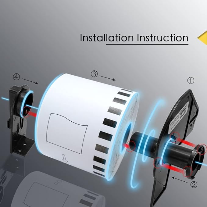 BETCKEY - 2.25" x 2" (57 mm x 51 mm) UPC Barcode & Address Labels Compatible with Zebra & Rollo Label Printer,Premium Adhesive & Perforated [1 Rolls, 700 Labels]