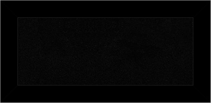 Amanti Art Black Cork Board for Wall, 17x35 Vision Board with Black Wood Frame, Medium Corkboard Office Decor for Home Organization, Casual Corkboard Pinboard to Display Items for Home Organization