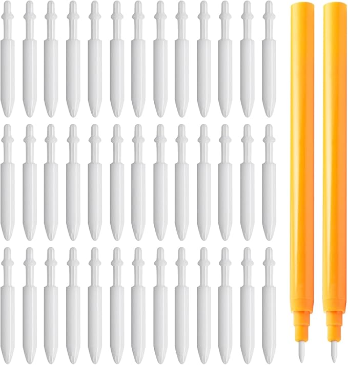 50PCS Paint Pen Nibs,0.7mm Marker Tips Replacement Acrylic Marker Nibs for DIY Writing Painting