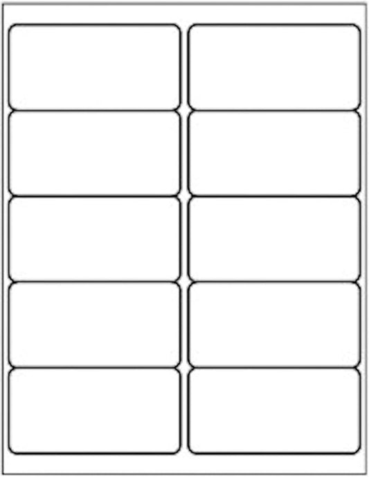 BESTEASY 10-UP Address Labels,/Address Mailing Labels 8000 Sheets Shipping Sticker Labels Compatible Laser/Ink Jet Shipping Labels(80000 Labels)