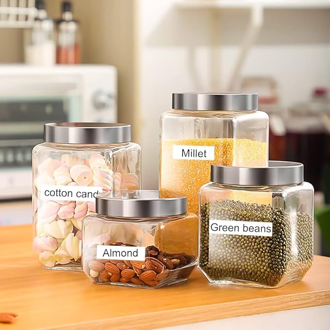 Absonic XR-9WE2S 9mm Label Tape Replace for Casio Xr-9we Label Maker Tape Use with Casio Label Printers KL-120 KL-60 KL-100 KL750B KL750 KL7200,6-Pack