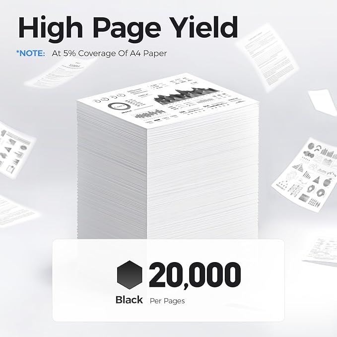 B310 B315 Extra High-Capacity Toner Cartridge 006R04378 Black 2-Pack with Chip Replacement Xerox for 006R04376 006R04377 Compatible with Xerox B310 B315 B305 B310DNI B305DNI B315DNI Printer Ink Copier