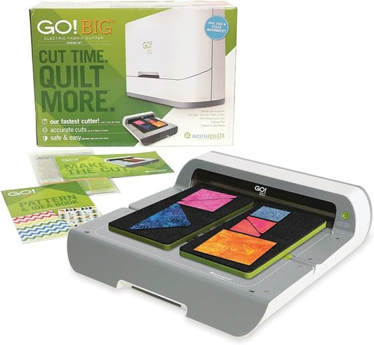 Accuquilt GO! Big Electric Fabric Cutter Starter Set