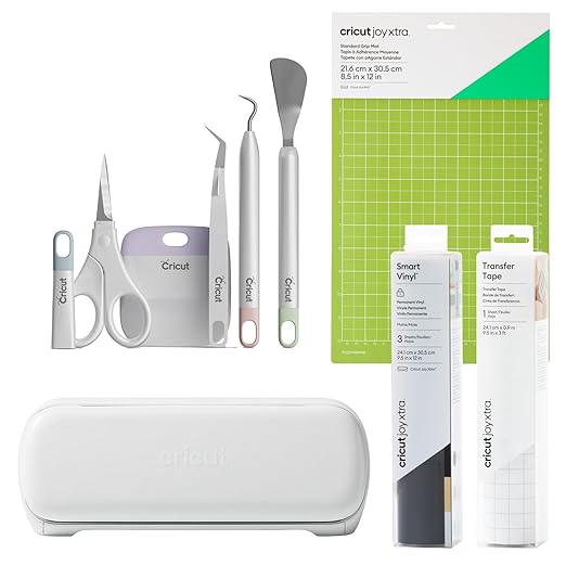 Cricut Joy Xtra Smart Cutting Machine | Vinyl Starter Kit