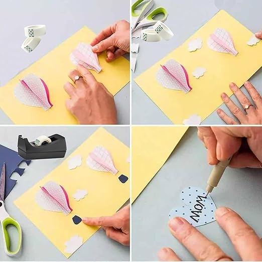 16 Rolls Invisible Tape 0.7 in x 980 Inches 1 inch Core, for Office, Home, School