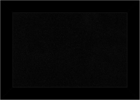 Amanti Art Black Cork Board for Wall, 15x21 Vision Board with Black Wood Frame, Small Corkboard Office Decor for Home Organization, Modern Corkboard Pinboard to Display Items for Home Organization in