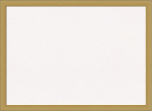 Amanti Art White Cork Board for Wall, 22x30 Vision Board with Gold Frame, Medium Corkboard Office Decor for Home Organization, Casual Corkboard Pinboard to display items for home organization