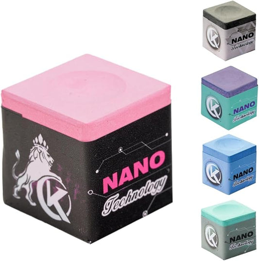 KONLLEN Pool Cue Chalk Nano Technology Billiard Chalk for Professional Tournament Dedicated Pool Chalk (Outstanding Performance, Reduce Miscue, Durable)